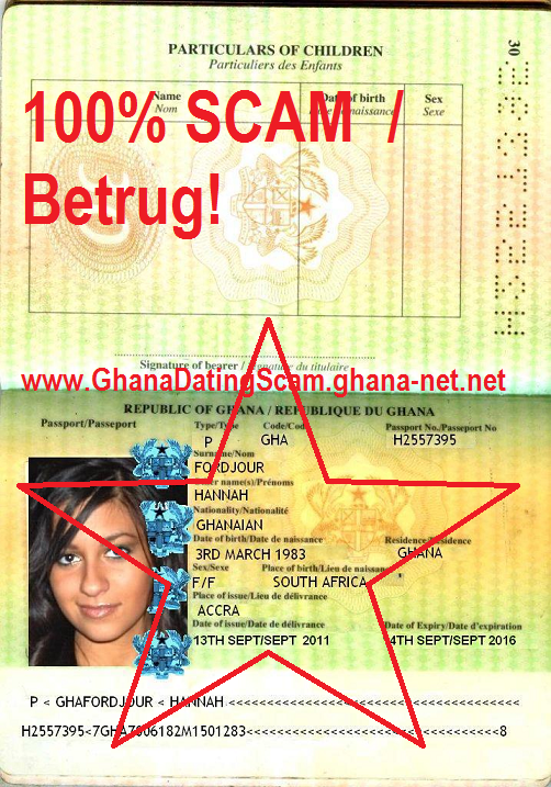 Ghana dating frauds